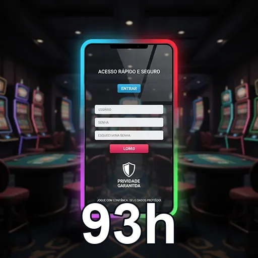 Ilustração de Descubra o aplicativo de cassino 93h para mobile