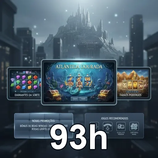 Ilustração de Explore os Slots Populares no 93h com Suporte Ágil